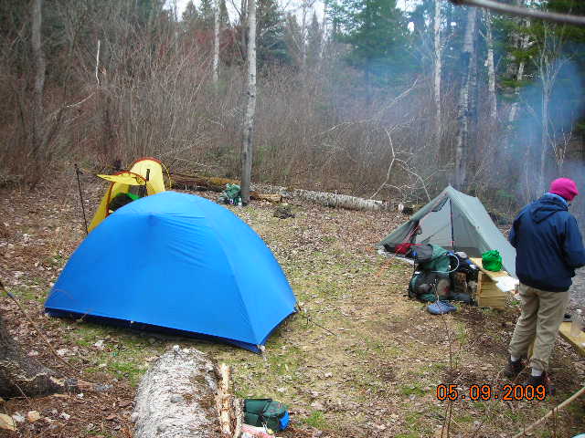 Hazel campsite